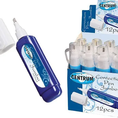 Korektor w długopisie 10.5ml CENTRUM jumbo 80199 metalowa