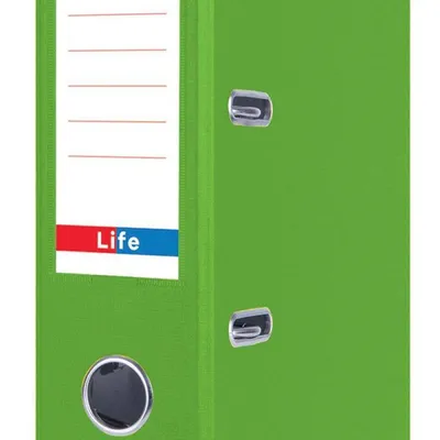 Segregator a4 DONAU life 75mm zielony neon