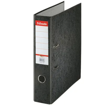 Segregator a4 ESSELTE rainbow 75 mm 17929 czarny