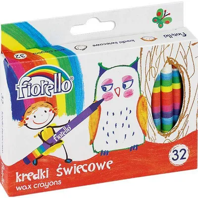 Kredki świecowe Fiorello 170-1387 32kol