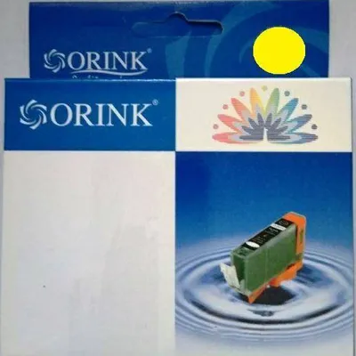Tusz zamienny ORINK lc3213y żółty 7ml