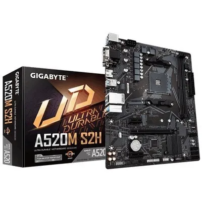 Gigabyte płyta główna a520m s2h am4 2ddr4 m.2 hdmi/dvi matx