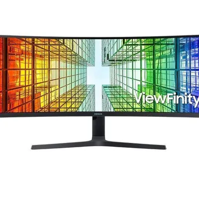 Samsung monitor 49 cali viewfinity s9 va 5120x1440 dqhd 32:9 2xhdmi 1xusb-c (90w) 1xdp 3xusb 3.0 lan (rj45) 4ms has głośniki zakrzywiony 3yon-site