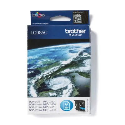 Tusz oryginalny BROTHER lc985c cyan 260 stron po terminie