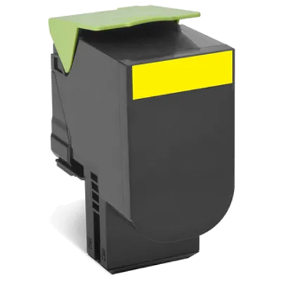 Toner oryginalny LEXMARK 80c2xy0 yellow 4000 stron