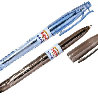 Długopisy CENTRUM recycled pet 84880 niebieski 1.0mm 2szt