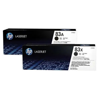 Hp oryginalny toner cf283xd, black, 4400 (2x2200)s, HP 83x, hp laserjet pro m201, m225, mfp m225dn, dual pack, 2x830g, o