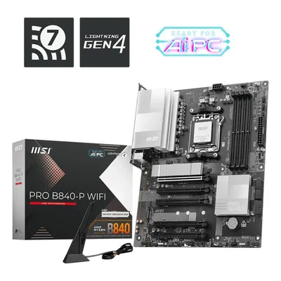 Msi płyta główna pro b840-p wifi am5 4dd r5 atx