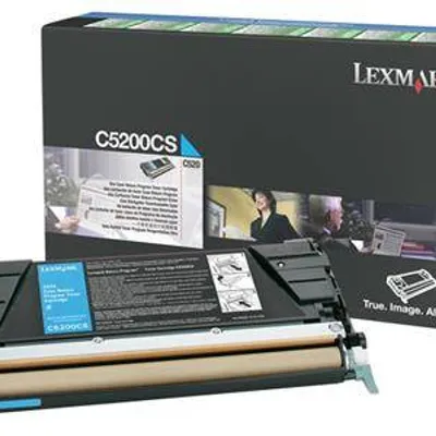 Toner oryginalny LEXMARK c5200cs cyan 1500 stron