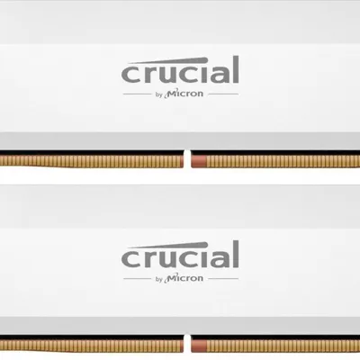 Crucial pamięć ddr5 pro oc 64/6400(2*32gb) cl40 biała