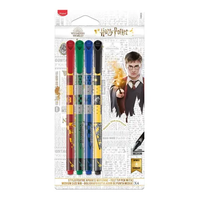 Pisaki MAPED harry potter 4 szt blister