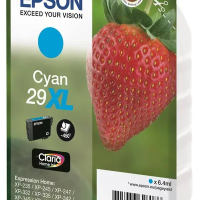 Tusz oryginalny EPSON t2992 c13t29924012 cyan 6,4 ml