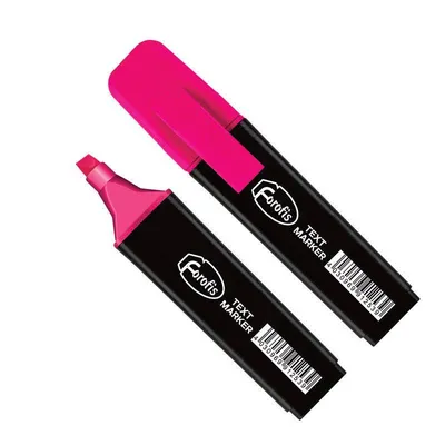Zakreślacz 1-5mm FOROFIS 91253 różowy ścięta