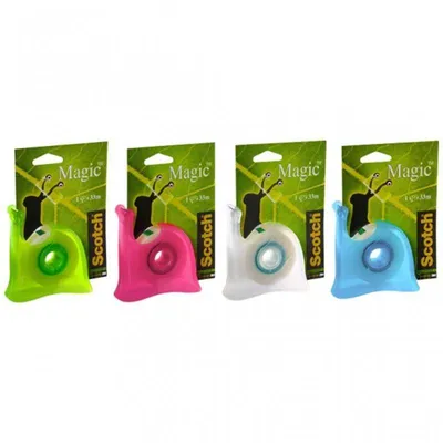 Podajnik do taśmy 19mm 3M scotch® s-810 mix kolorów + taśma