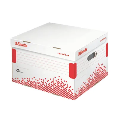 Pudło archiwizacyjne 367x263x325mm ESSELTE speedbox 623912 biały