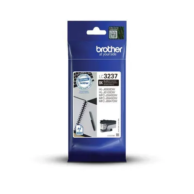 Tusz oryginalny BROTHER lc3237bk czarny 3000 stron