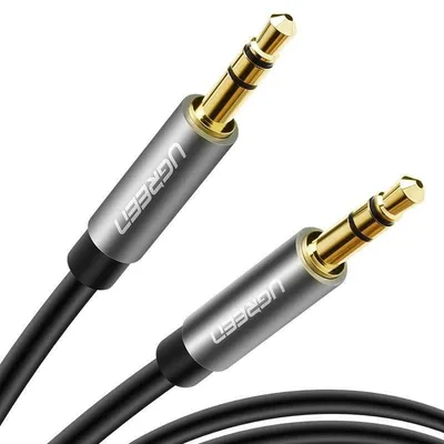 Ugreen av119 kabel jack 3,5mm aux 5m (czarny)