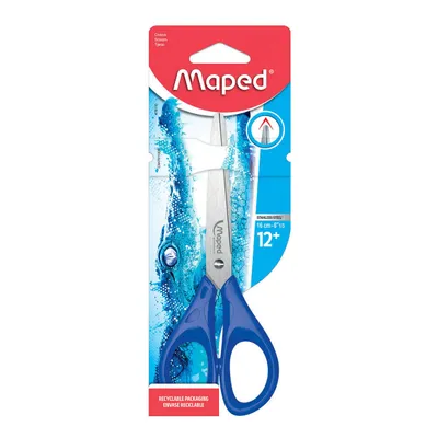 Nożyczki MAPED essentials pulse 16 cm blister kartonowy