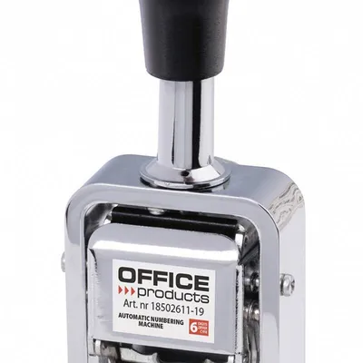 Numerator metalowy OFFICE PRODUCTS 6 cyfr