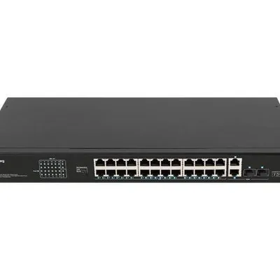 Lanberg przełącznik switch 24x 100mb poe+ rsfe-24p-2c-360