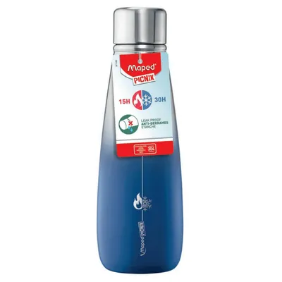 Butelka termiczna stalowa Maped Picnik concept adult 0,5l niebieska