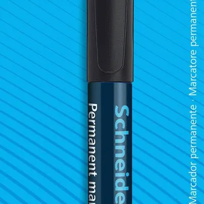 Marker permanentny SCHNEIDER maxx 133 czarny ścięta 1-4mm blister