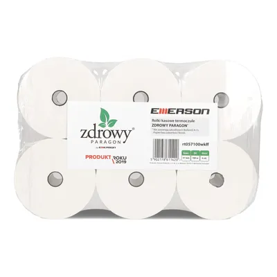 Rolka termiczna 57mm x100m EMERSON zdrowy paragon 6szt fenol free