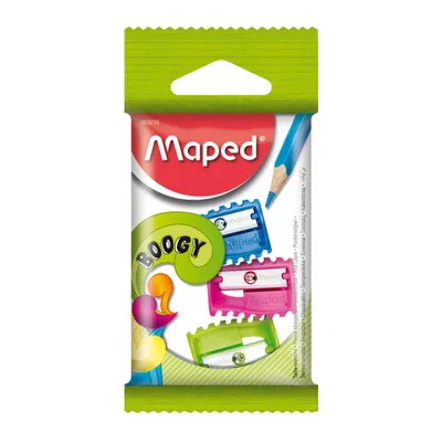 Temperówka MAPED boogy 3 szt mix kolorów 1 otwór