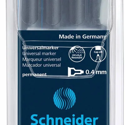 Foliopisy SCHNEIDER maxx 220 mix kolorów s 4szt
