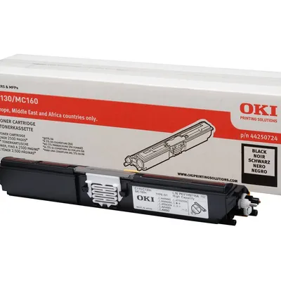 Toner oryginalny OKI c110/c130-tb 44250724 czarny 2500 stron