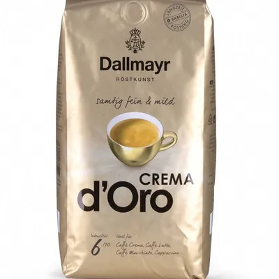 Kawa ziarnista DALLMAYR d'oro crema 1000g
