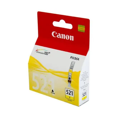 Tusz oryginalny CANON cli521y 2936b001 yellow 9 ml