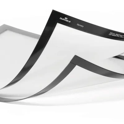 Ramka mgnetyczna a4 DURABLE duraframe magnetic plus 498523 srebrna 2 sztuki