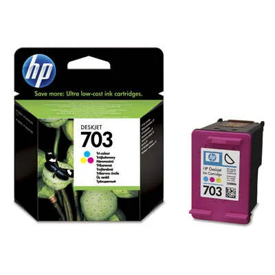 Tusz oryginalny HP703 cd888ae cmy 4ml po terminie