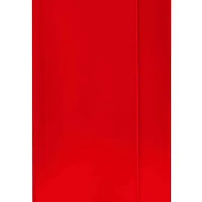 Teczka z gumką a4 VAUPE eco 319/01 czerwona tektura 380g/m2 20mm