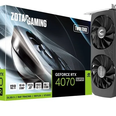 Zotac karta graficzna geforce rtx 4070 super twin edge 12gb gddrx6 192bit 3dp