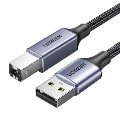 Kabel usb 2.0 a do b UGREEN us369 , 5m (czarny)