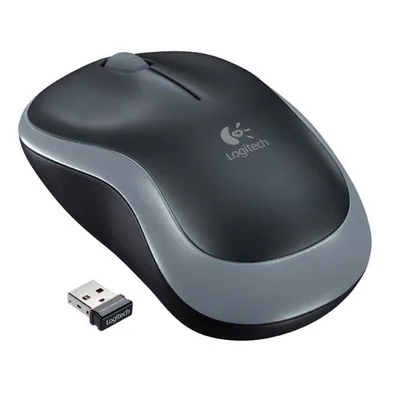 Mysz optyczna bezprzewodowa szara LOGITECH m185 910-002238