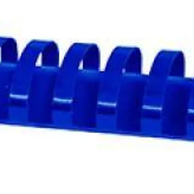 Grzbiet plastikowy 38mm (350 kartek) OFFICE PRODUCTS niebieski 50 szt.