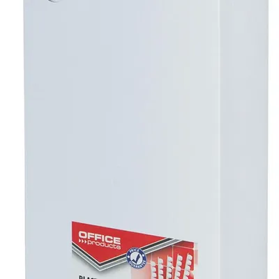 Grzbiet plastikowy 10mm (65 kartek) OFFICE PRODUCTS biały 100 szt.