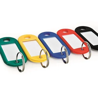 Zawieszki do kluczy ARGO 607123 niebieskie 100szt