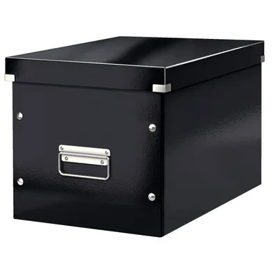 Pudło do przechowywania 320x360x310mm LEITZ click & store wow cube 61080095 czarny