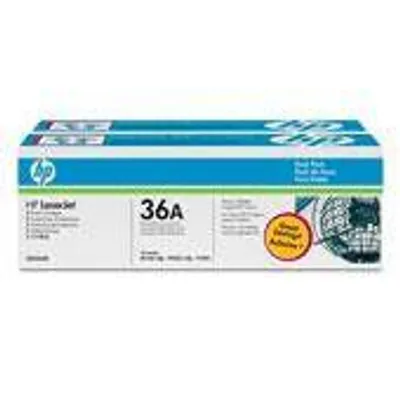 Toner oryginalny HP36a*2 cb436ad czarny 2*2000 stron