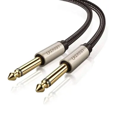 Ugreen av128 kabel jack 6.35 mm - 1m (szary)