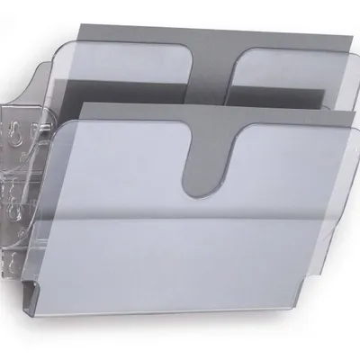 Zestaw pojemników na dokumenty DURABLE flexiplus 1709014400 przezroczysty 2 sztuki