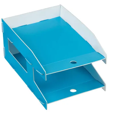 Szuflada na dokumenty Grand gr-3002 notodesk 120-1883 niebieska 330x254x165mm polipropylen