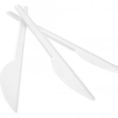 Nóż jednorazowy 17cm OFFICE PRODUCTS biały plastik 100szt
