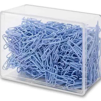 Spinacze okrągłe 28mm VICTORY OFFICE PRODUCTS 6028kp800-081 pastelowe jasnofioletowe metalowepowlekane w pojemniku plastikowym 800szt