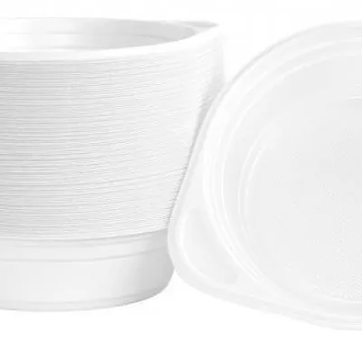 Flaczarka jednorazowa śr.16cm OFFICE PRODUCTS biała plastik 500ml 100szt