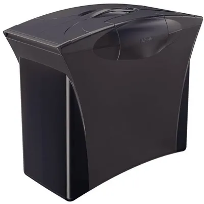 Pojemnik zamykany 180x390x290mm ESSELTE na teczki zawieszane 623767 czarny
